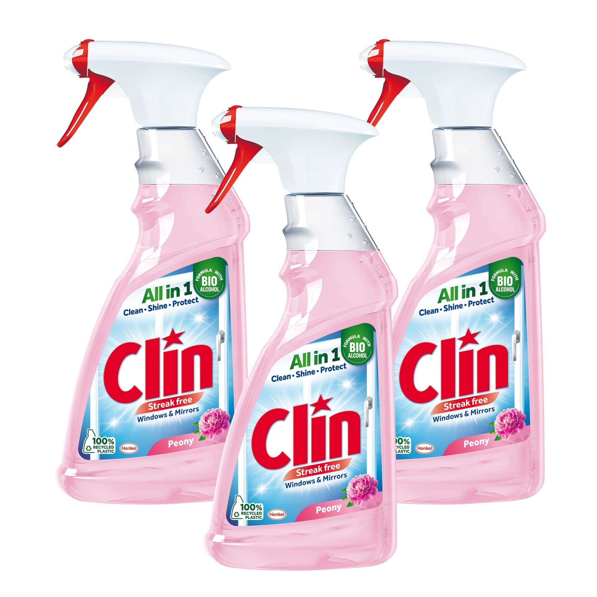 Clin Płyn do mycia szyb i powierzchni Peonia 500 ml