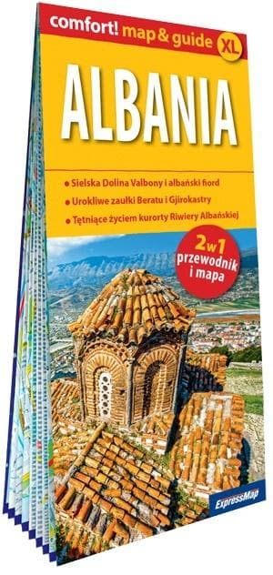 Mapa Albanii XL 1:320 000 laminowana 2026