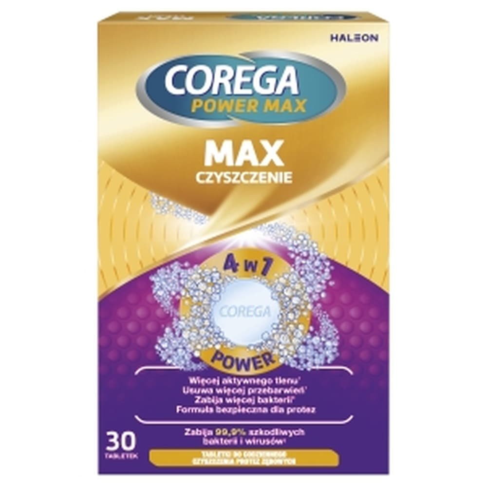 Corega Tabletki do protez Tabs 30 sztuk