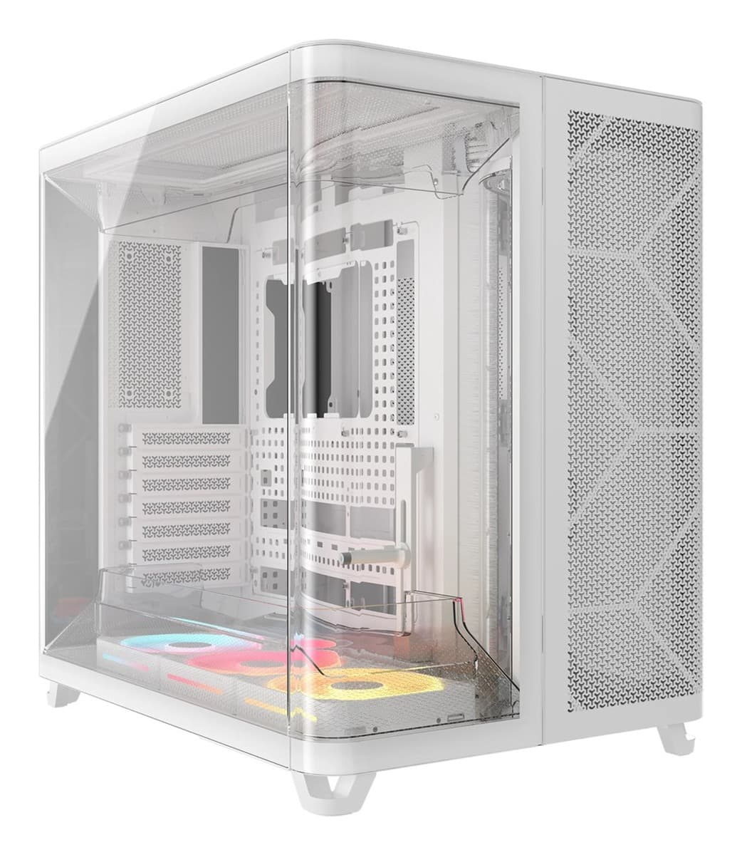 Corsair AIR 5400 RS-R ARGB Midi Tower Obudowa PC Biała