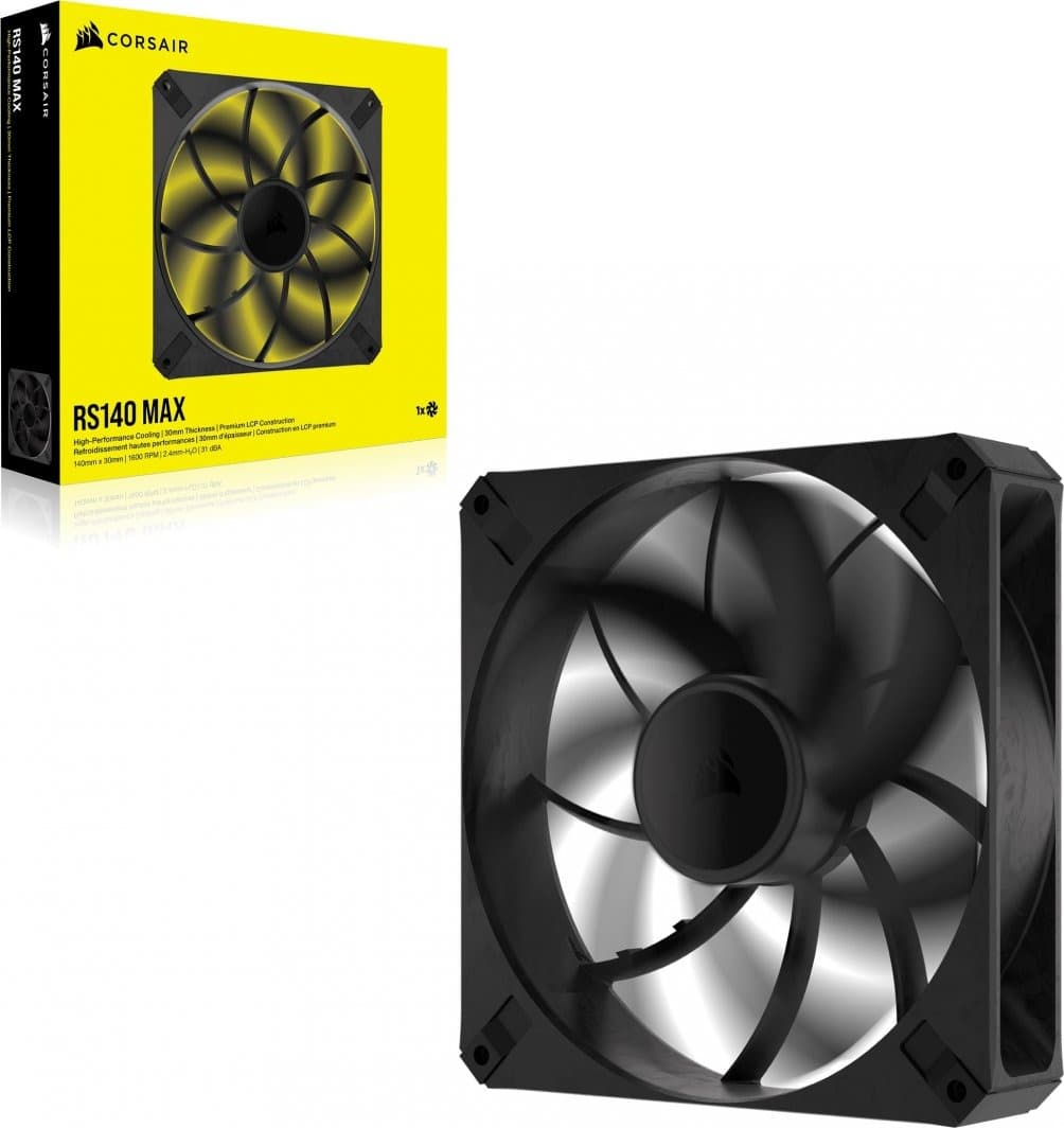 Corsair Fan RS140 MAX PWM 1x1 - Wentylator