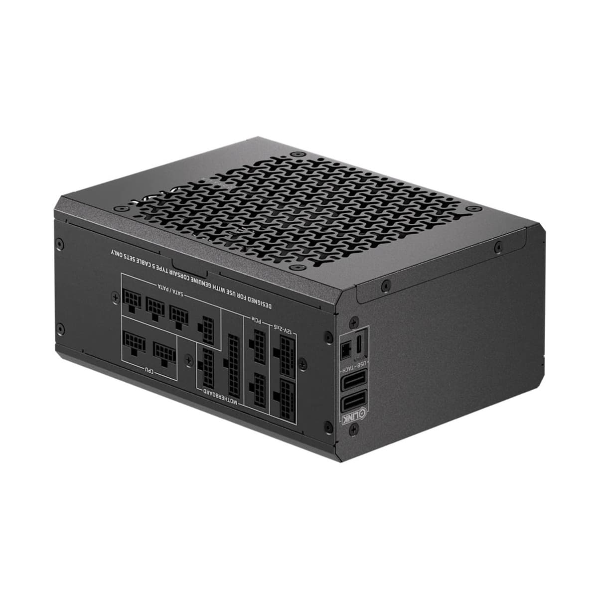 Corsair HX1500i - Zasilacz 1500W ATX 3.1 80 PLUS Platinum, w pełni modułowy, czarny