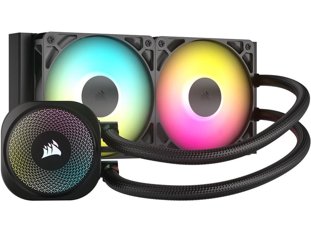 Corsair NAUTILUS 240 RS ARGB Chłodnica cieczy do procesora, All-in-One, Czarna