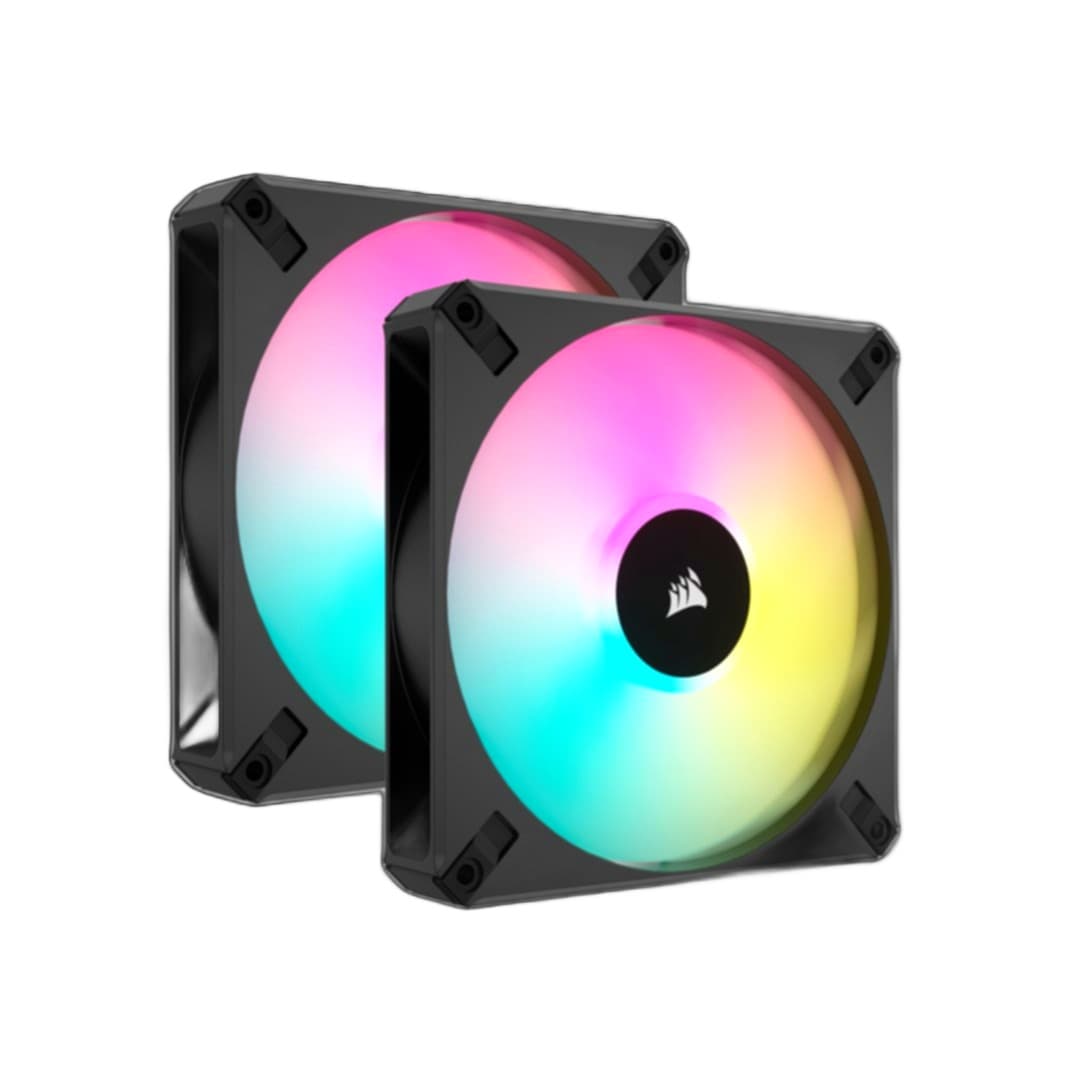 Corsair System Chłodzenia Obudowy Wentylator 120mm Czarny 2 szt.