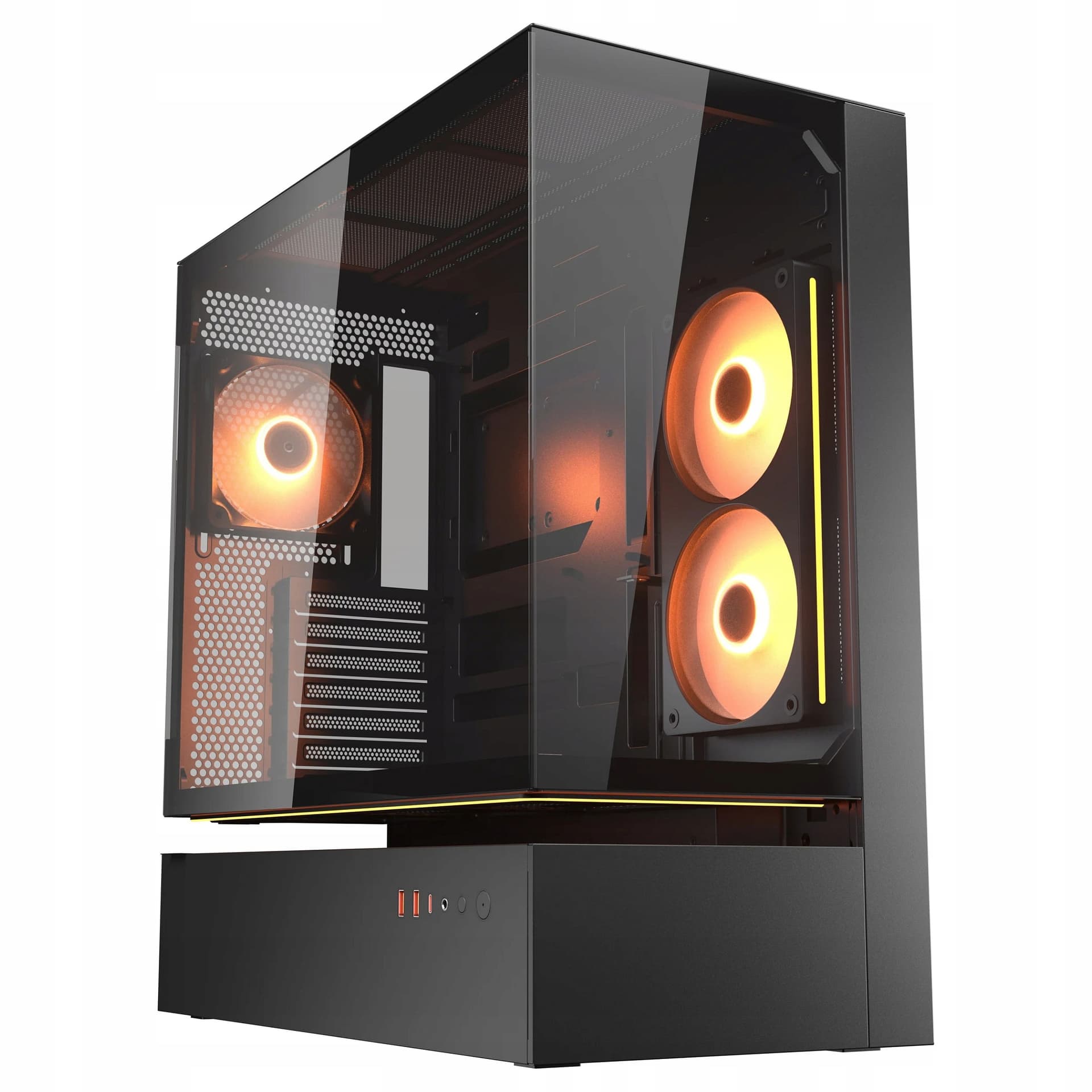COUGAR CFV235 Obudowa Midi-Tower ARGB Mesh Czarna