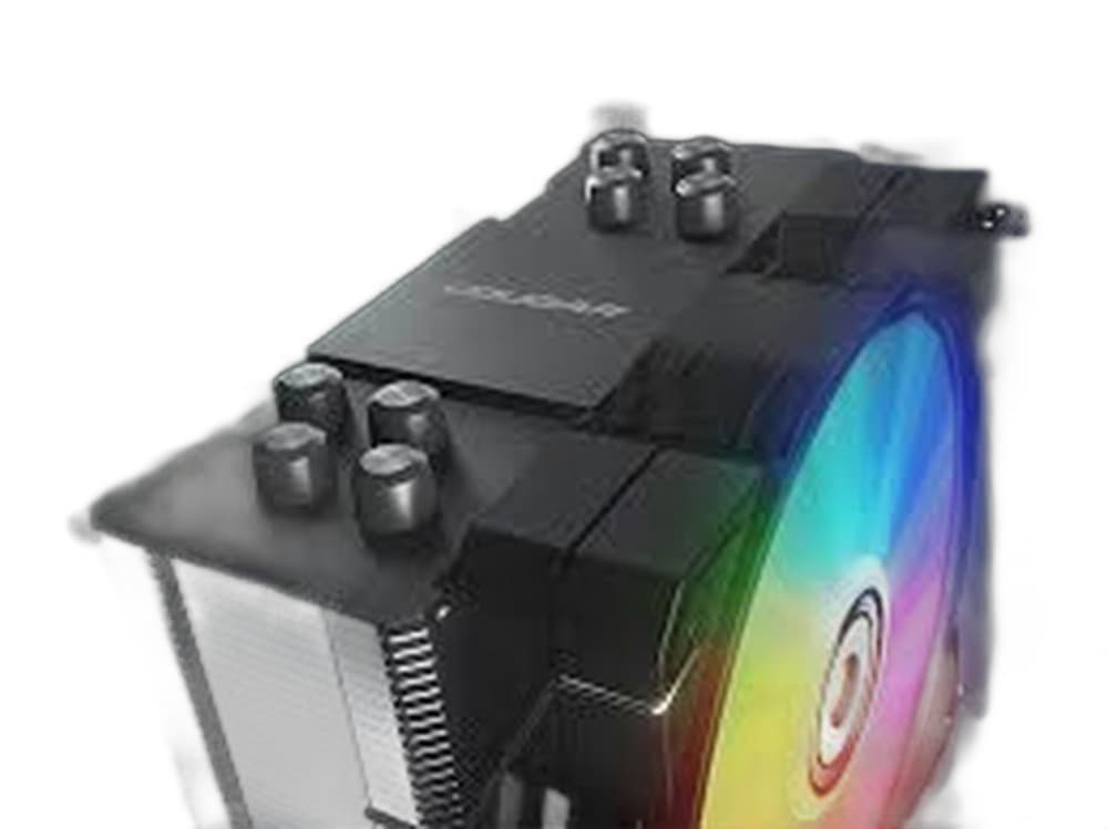 COUGAR CGR-FZA50-ARGB Chłodzenie powietrzem CPU, Czarny