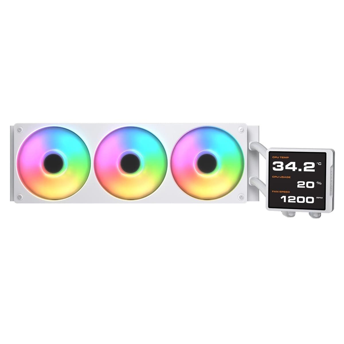 COUGAR CGR-PSDVPRGB-W-360 Chłodzenie cieczą AIO 12cm Biały