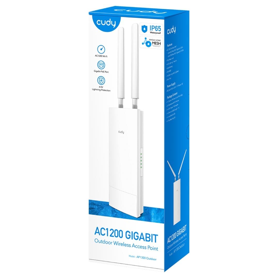 CUDY Punkt Dostępowy AP1300 Zewnętrzny Dual Band