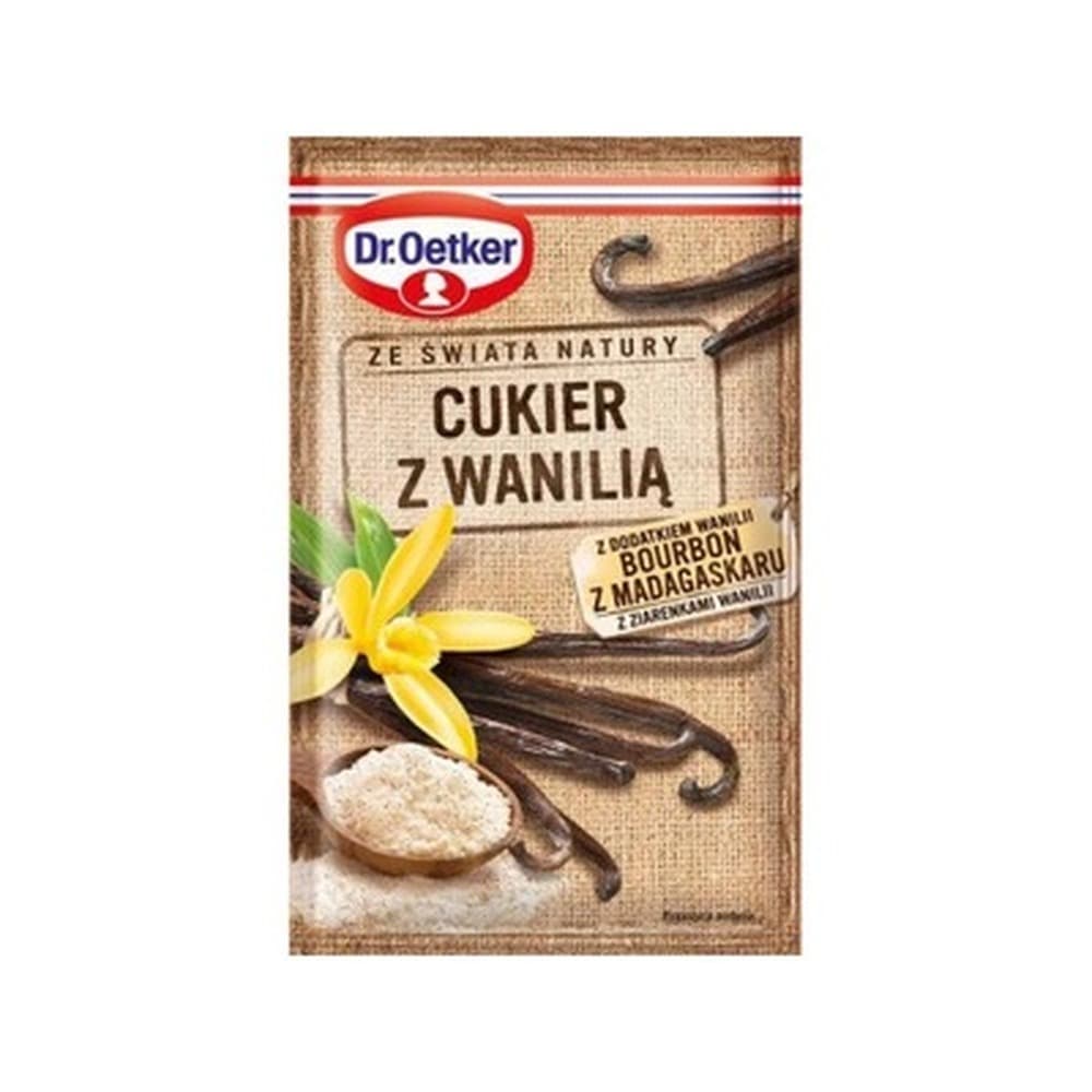 Dr. Oetker Ze świata natury Cukier z wanilią 12 g