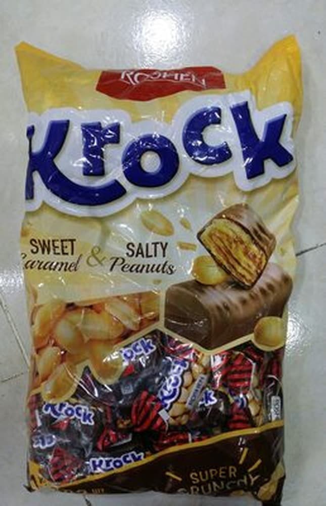 Krock. Cukierki z karmelem i orzeszkami arachidowymi 1 kg