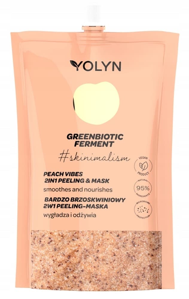 Yolyn Peeling cukrowy do ust 12 ml