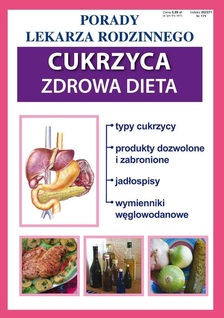 Cukrzyca. Zdrowa dieta - poradnik dla diabetyków