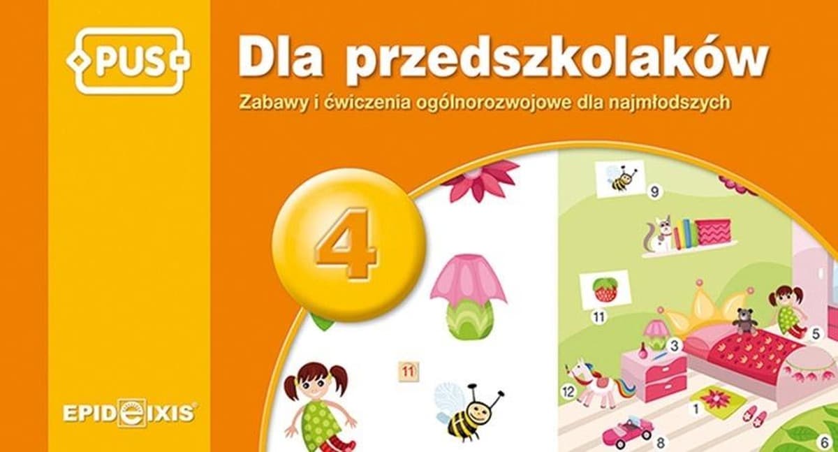 Ćwiczenia dla dzieci Przedszkolaki 4 - Zabawy rozwijające umysł