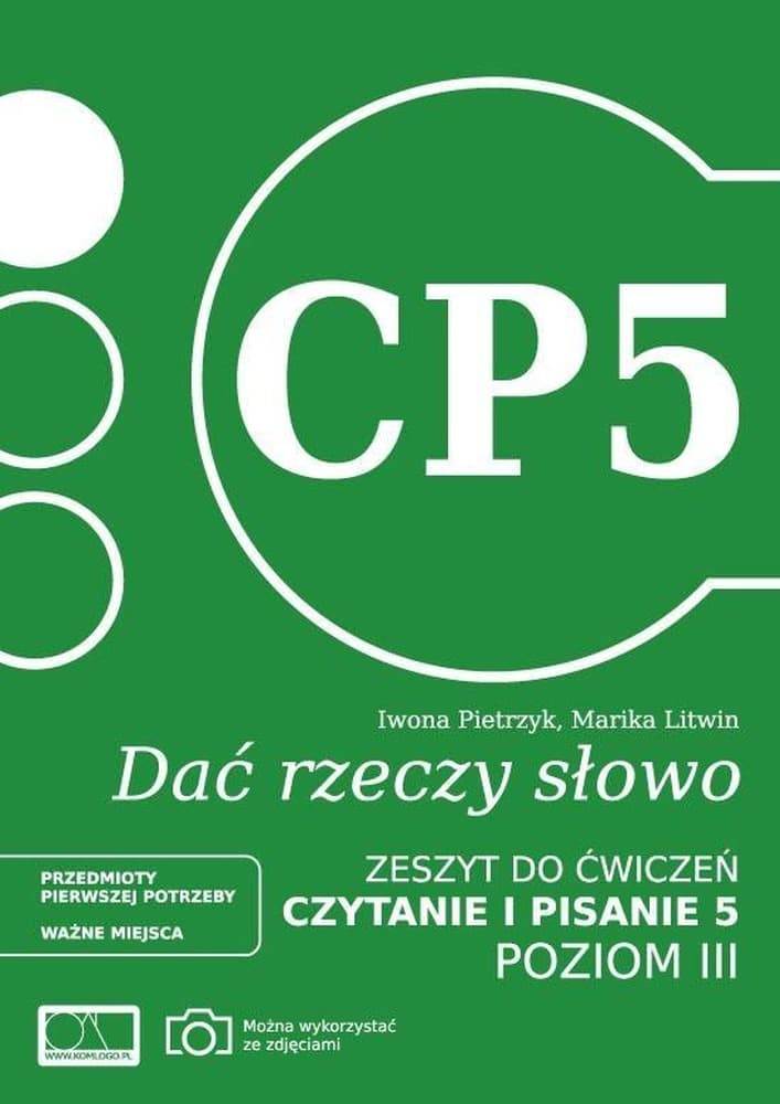 Ćwiczenia logopedyczne KOMLOGO Czytanie i pisanie Poziom 3