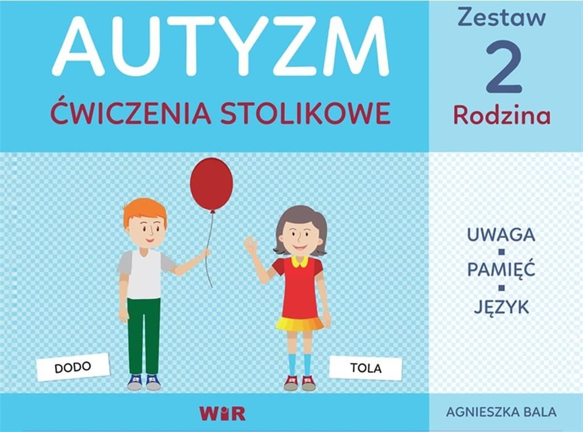 Ćwiczenia stolikowe dla dzieci z autyzmem - Zestaw 2