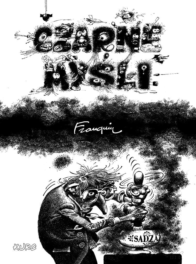 Czarne Myśli Andre Franquin komiks broszurowy