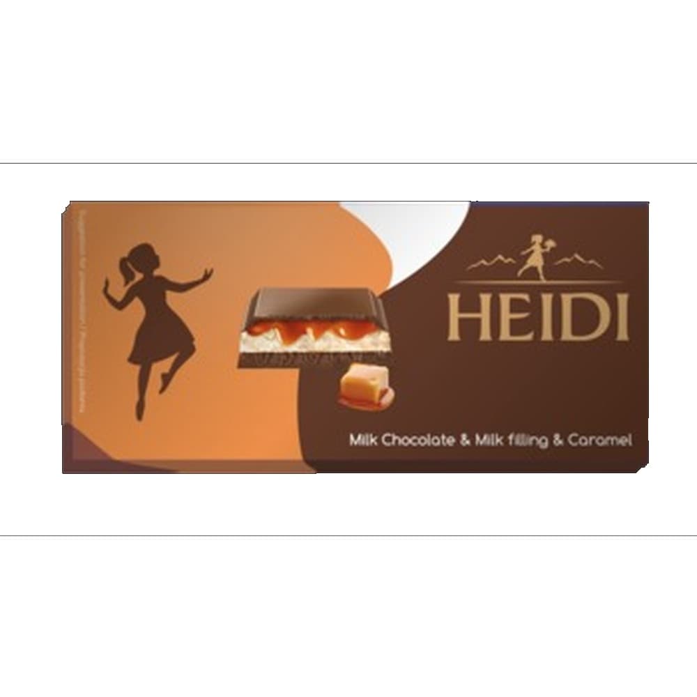 Heidi Multi layer Toffee & Milk Filling 85g