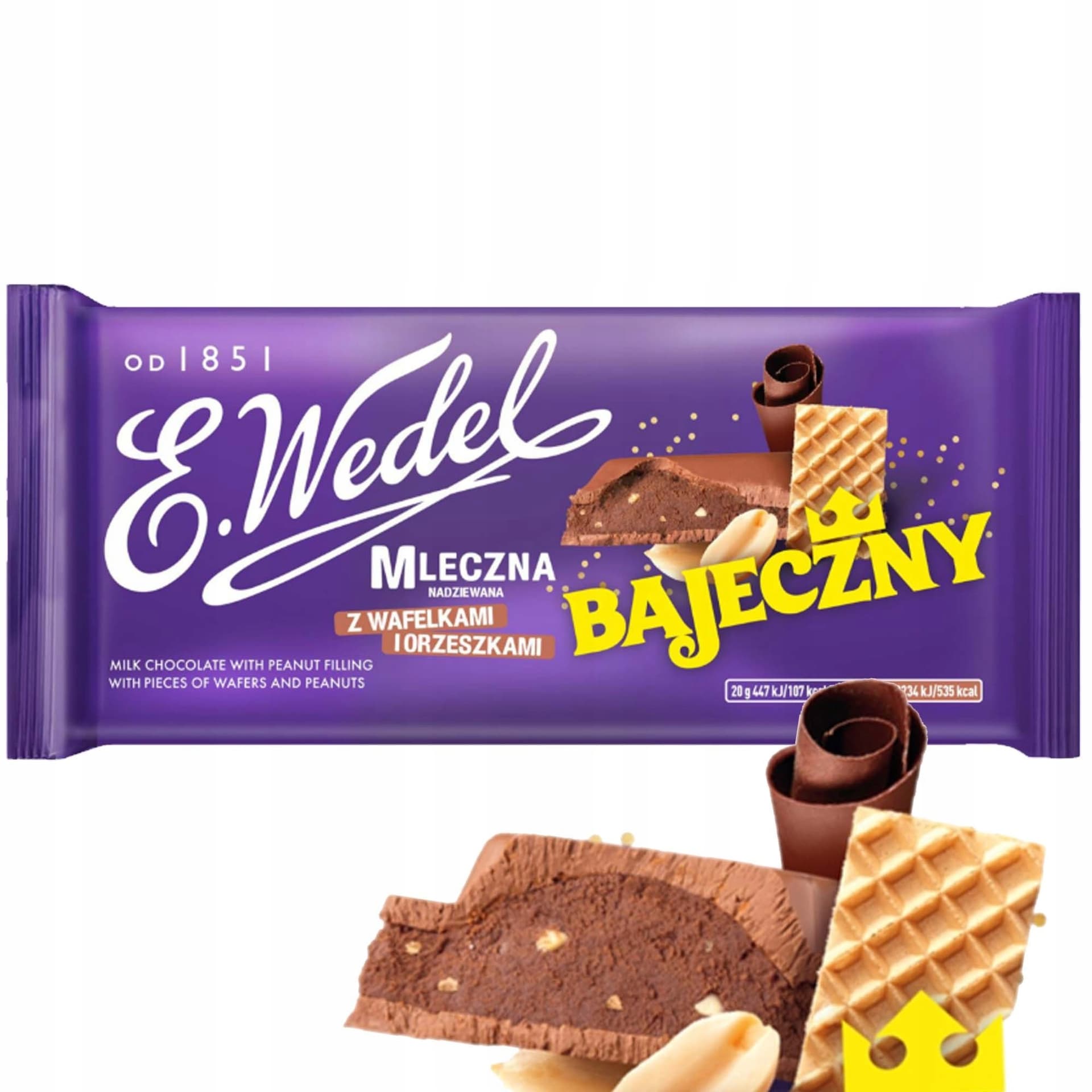 Wedel Czekolada mleczna Bajeczny Smak 100 g