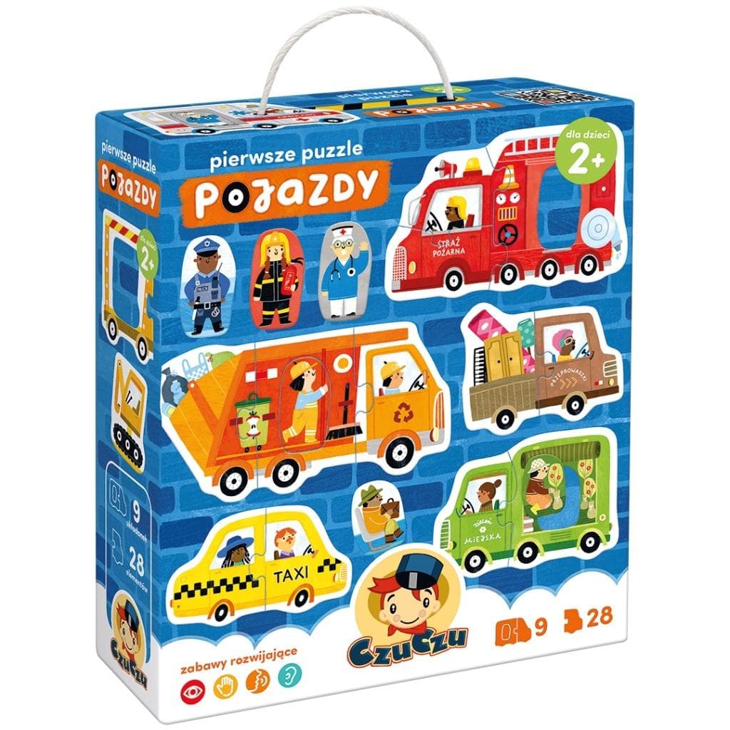 Puzzle Pierwsze Pojazdy CzuCzu