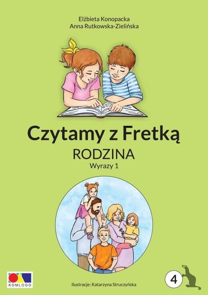Czytamy z Fretką cz. 4 Rodzina. Nauka czytania