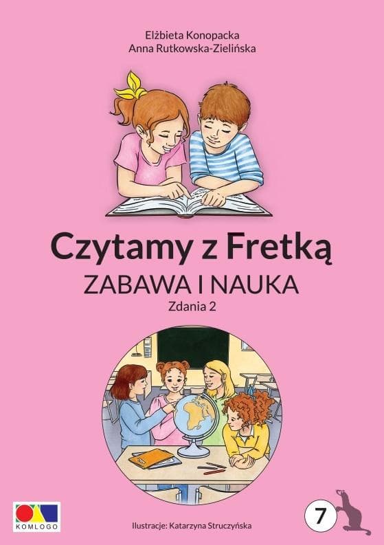 Czytamy z Fretką cz.7 - Zabawa i nauka. Zdania 2
