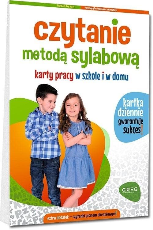 Czytanie sylabami. Karty pracy. Nauka czytania