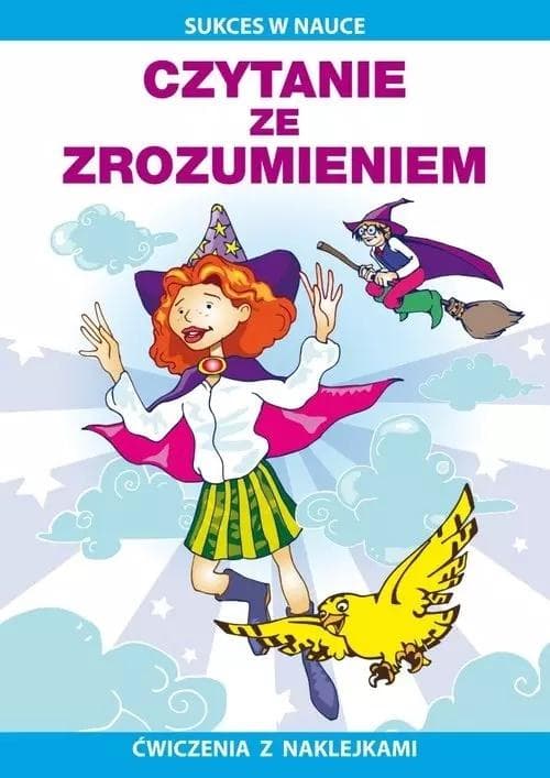 Ćwiczenia z naklejkami Czytanie ze zrozumieniem - Beata Guzowska
