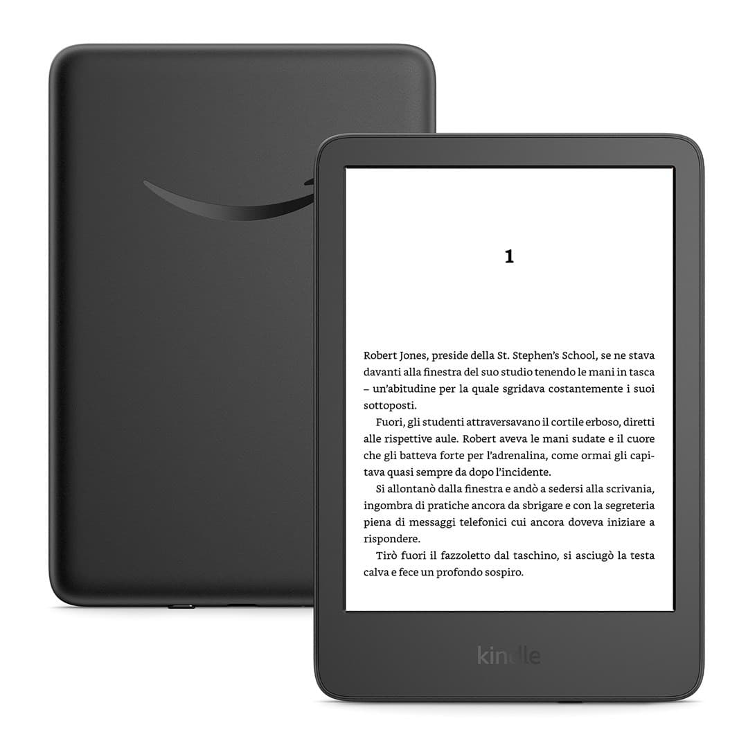 Czytnik e-booków Kindle (11. generacji) - wersja 2024, 6" bez odblasków, 16 GB Wi-Fi, czarny