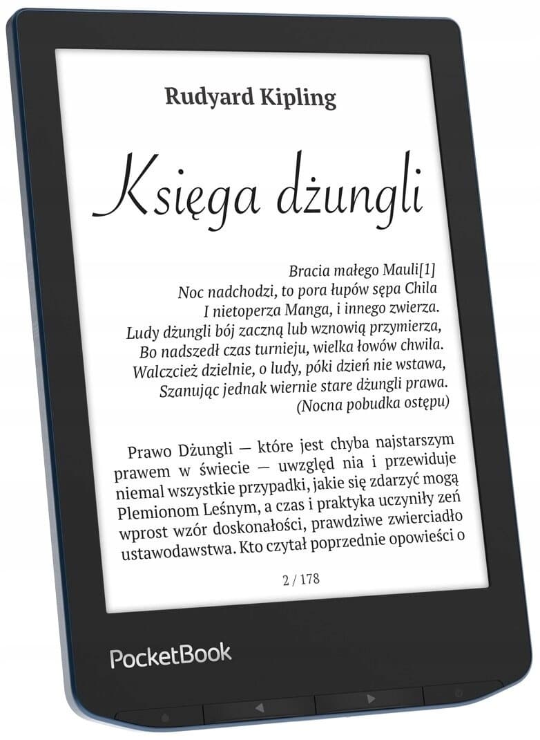 Czytnik e-book PocketBook Verse Pro 634 6 cali 16GB Wi-Fi Azure Blue