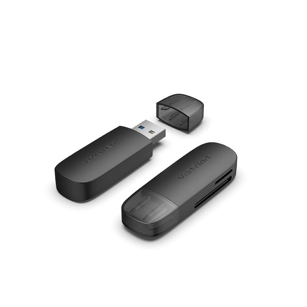 Czytnik kart pamięci 2 w 1 USB 3.0 A Vention SD i TF