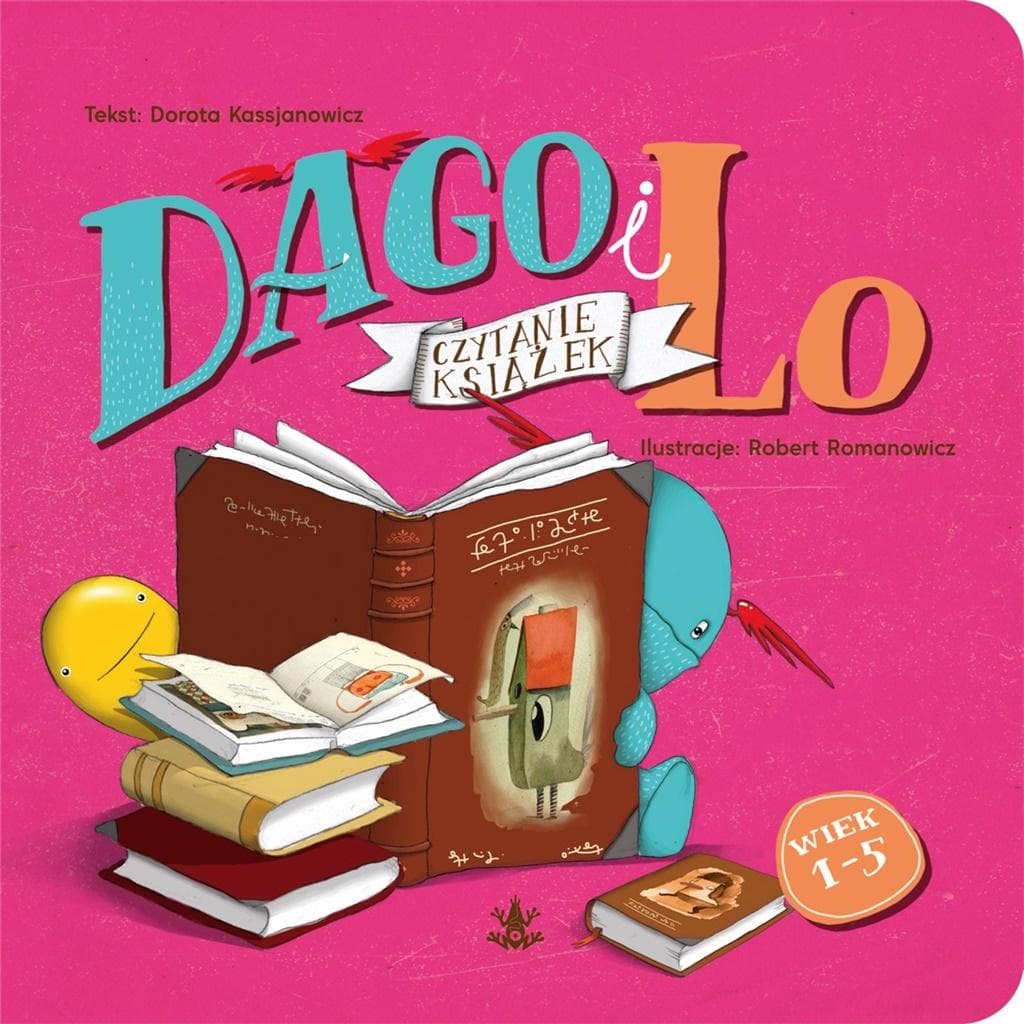 Dago i Lo: Czytanie książek - książka edukacyjna dla dzieci
