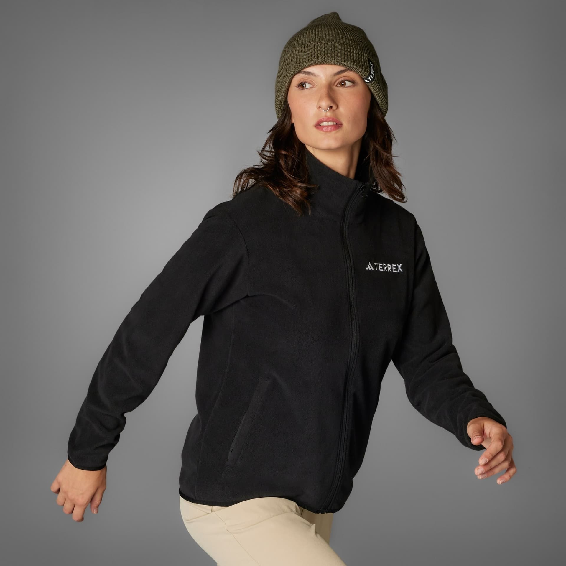 Damska bluza polarowa adidas TERREX Multi Full Zip Fleece Jacket