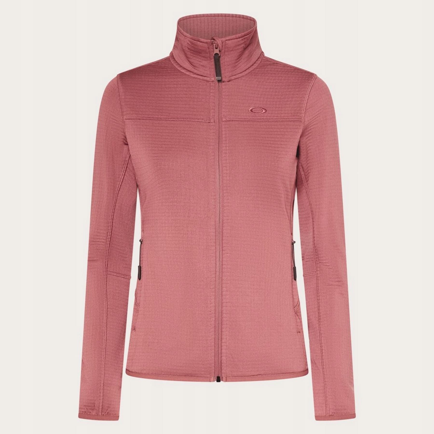 Damska bluza polarowa Oakley Canopy Full Zip Sweatshirt - rosewood, rozmiar S