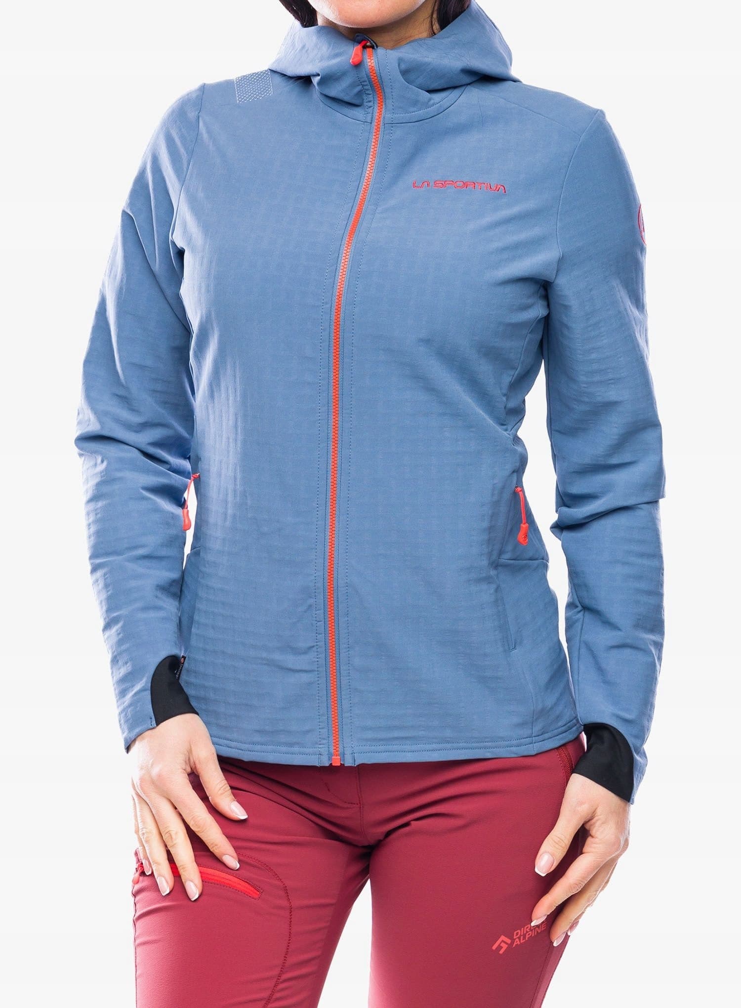 Damska kurtka softshell La Sportiva Alpine Guide Windstopper Jacket - springtime