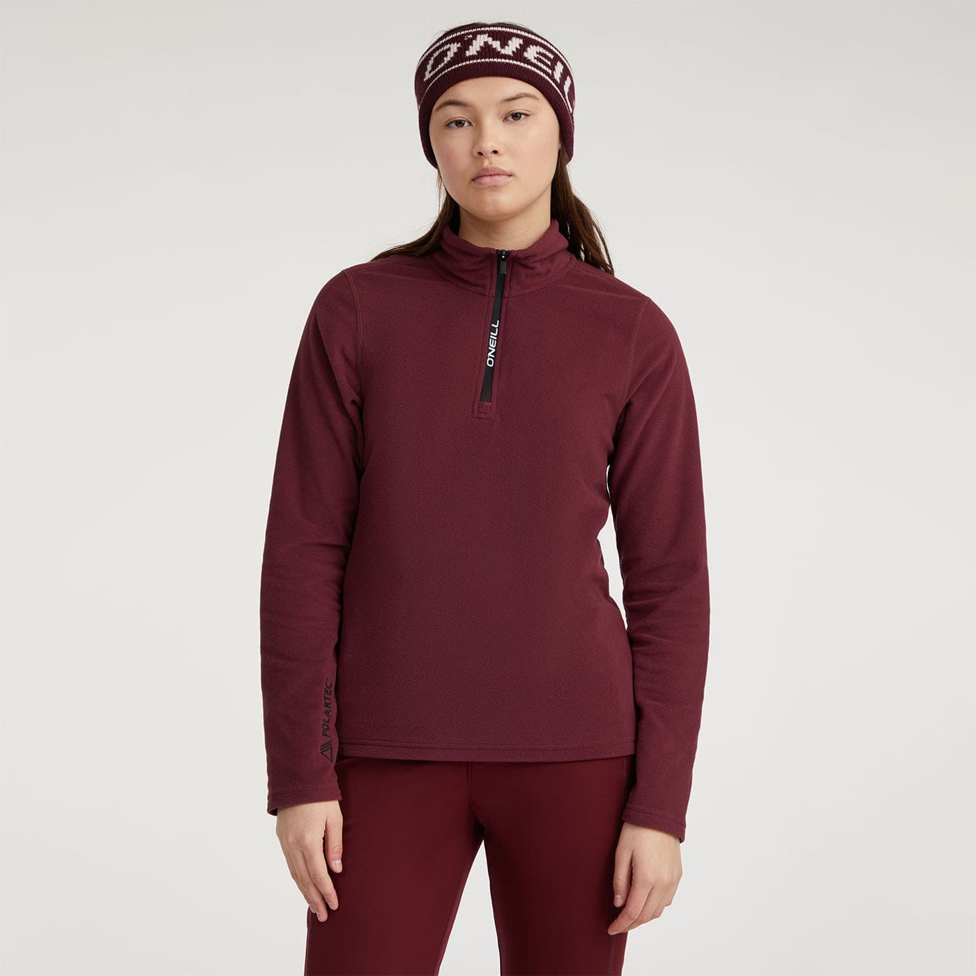 Damski polar O'Neill Jack's Hz Fleece bordowe