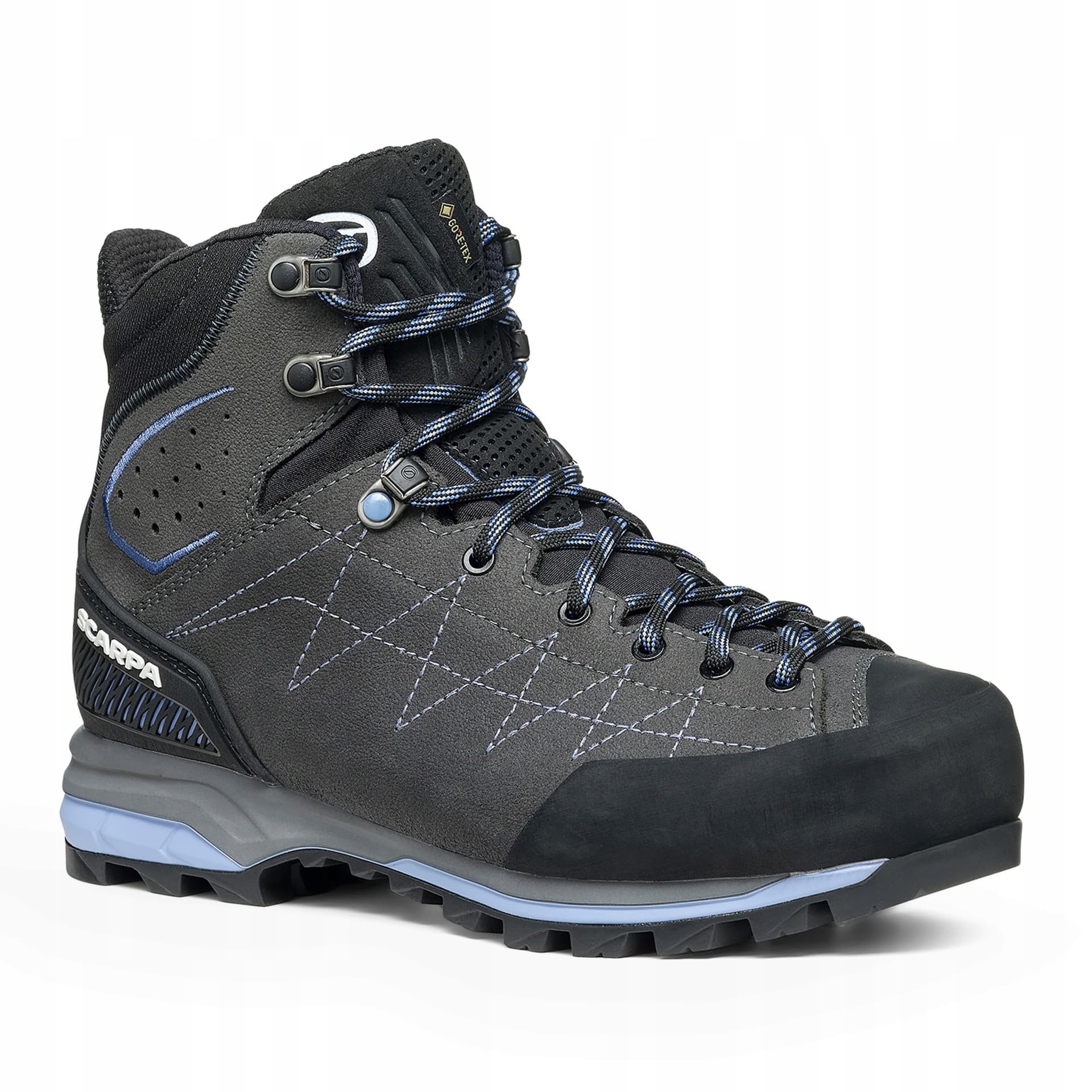 Damskie buty trekkingowe Scarpa ZODIAC GTX Antracyt Lawenda