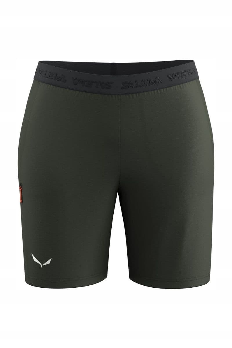 Damskie spodenki turystyczne Salewa Pedroc 2 Dst Short - faded green, rozmiar M