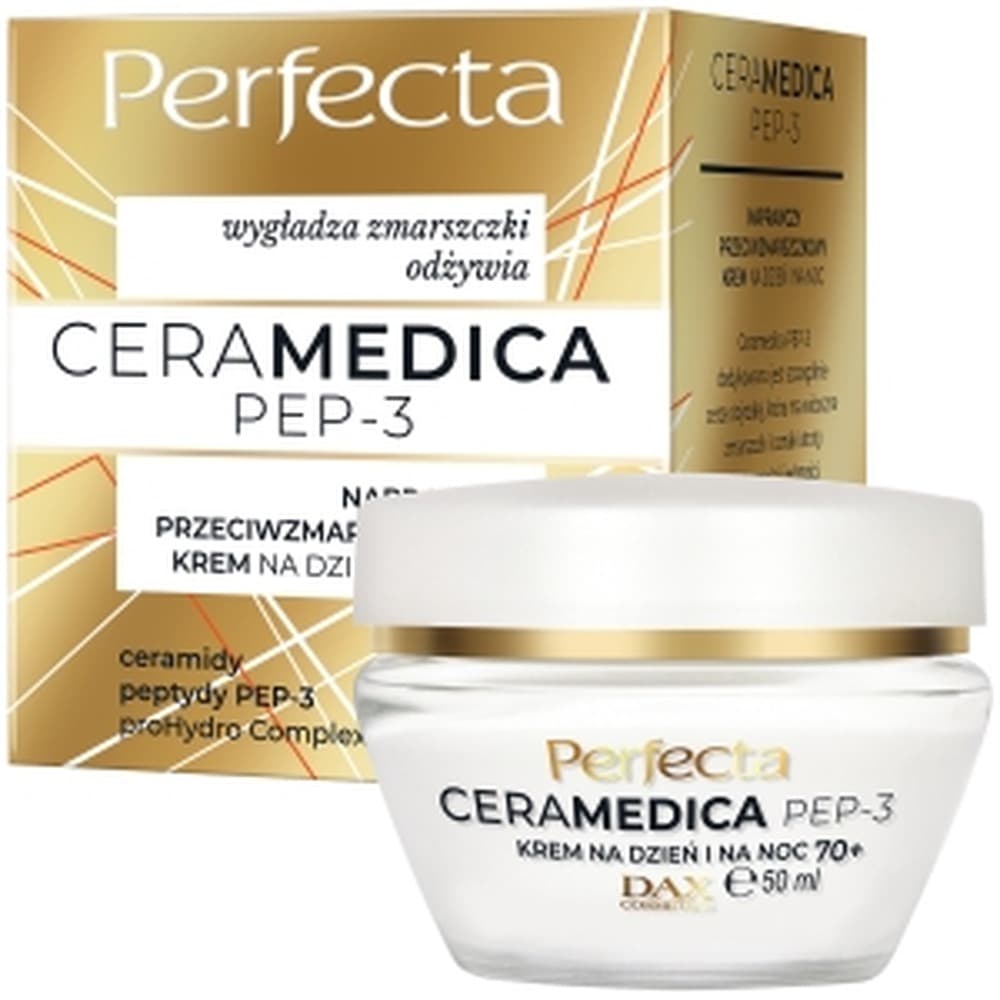 DAX PERF CERAMED PEP3 70+ Krem do twarzy 50ml