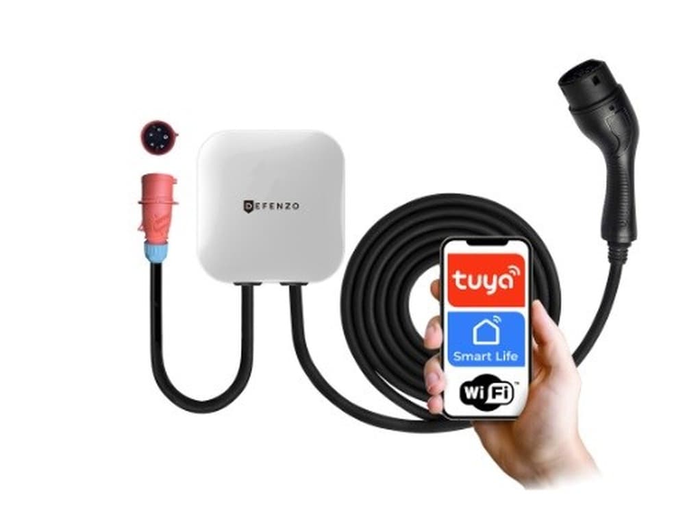 DEFENZO Ładowarka do samochodów elektrycznych Wallbox Home AC 11 kW Smart