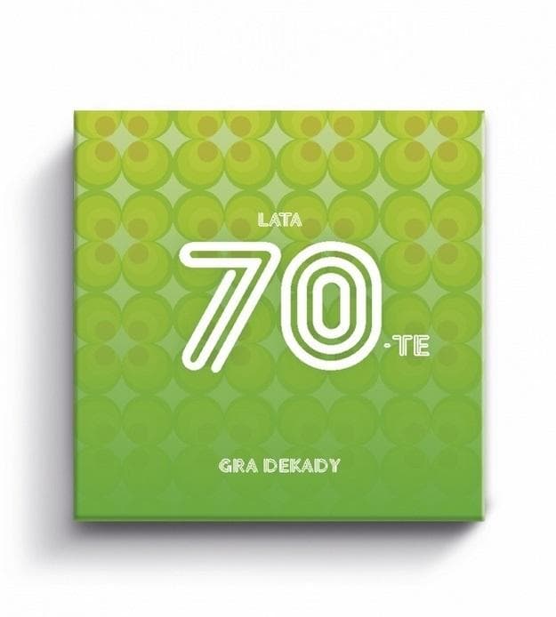 Gra quizowa Dekady lata 70 Tactic 168x161 mm