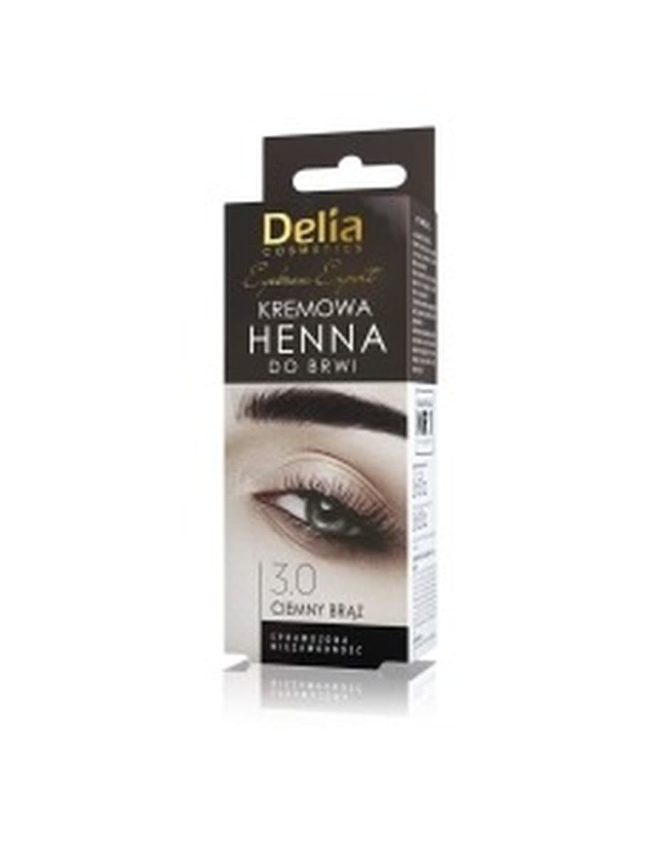 R- Delia Henna do brwi w kremie Ciemny brąz 15 ml