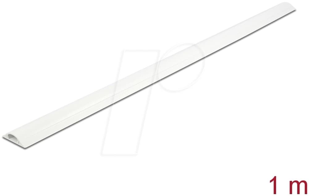 DeLOCK Korytko kablowe 30 x 8 mm, długość 1 m, białe, PCV