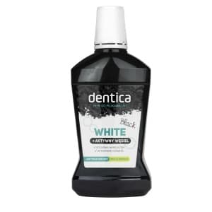 Płyn do płukania ust Dentica Wybielający z Węglem 500 ml