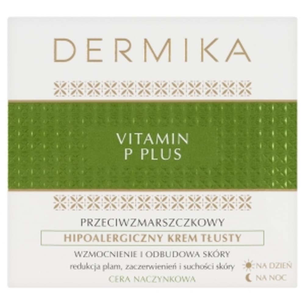 Dermika Vitamin P+ krem do twarzy dla skóry tłustej 50 ml
