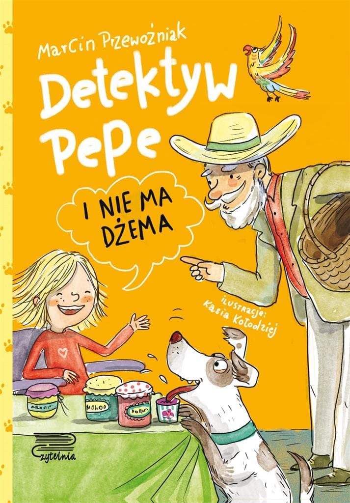 Detektyw PePe i zagadka dżemów - książka dla dzieci 7+