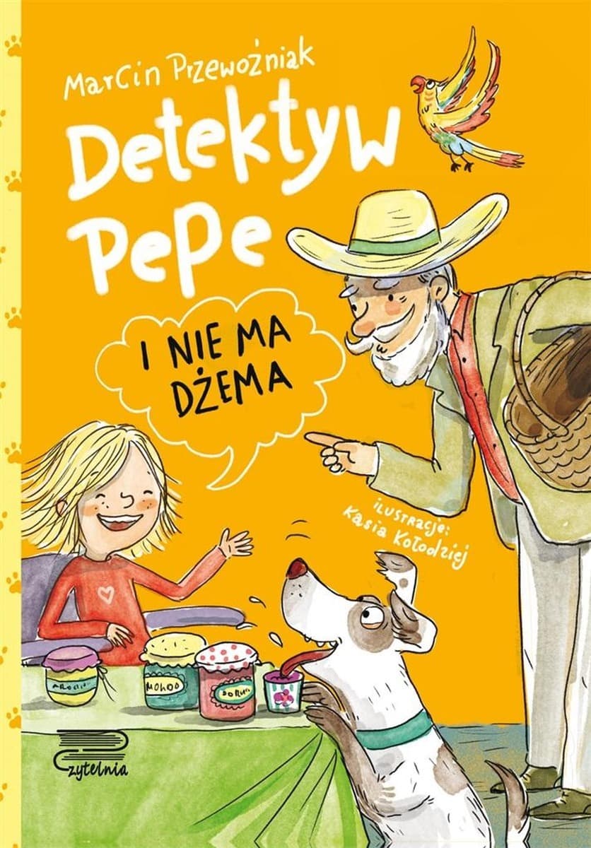 Detektyw PePe i zagadka dżemów - książka dla dzieci 7+