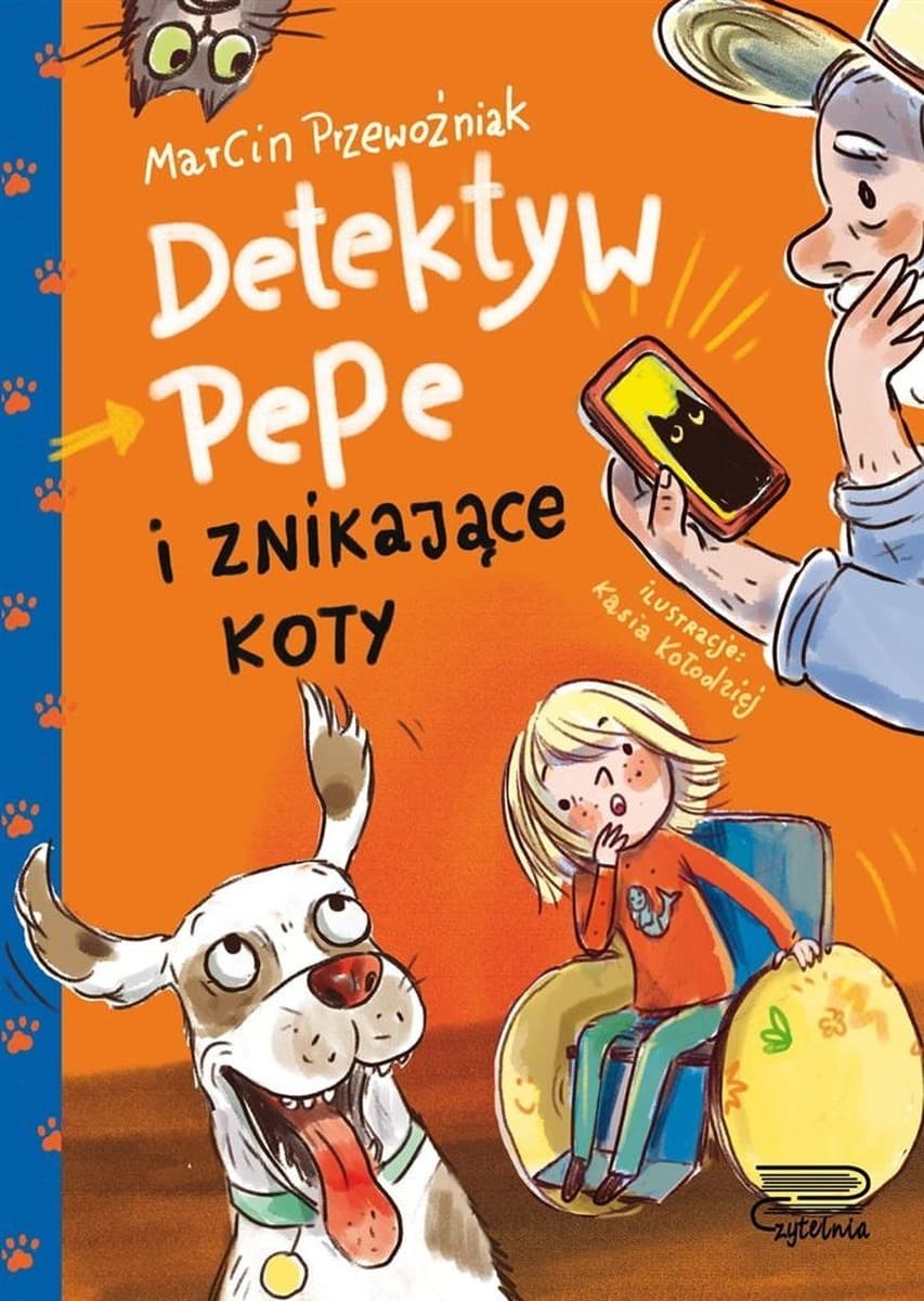 Detektyw PePe: Znikające koty. Książka dla dzieci 7-9 lat