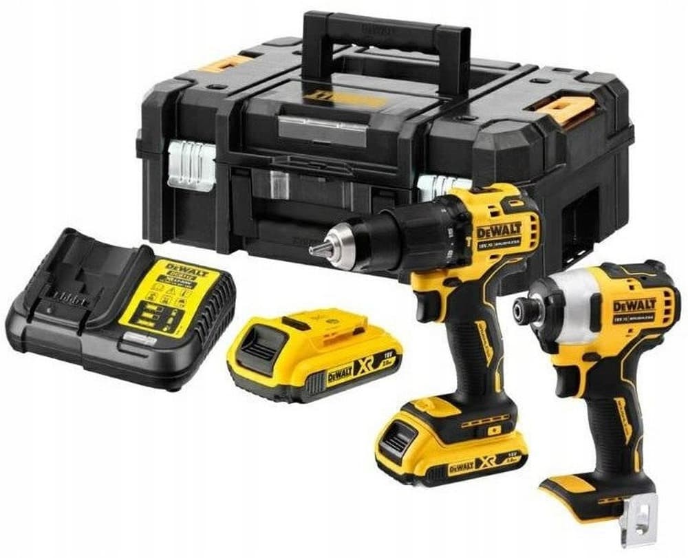 DEWALT DCK2060L2T Zestaw Combo 18V (DCD778+DCF787) 2x3.0Ah TSTAK II