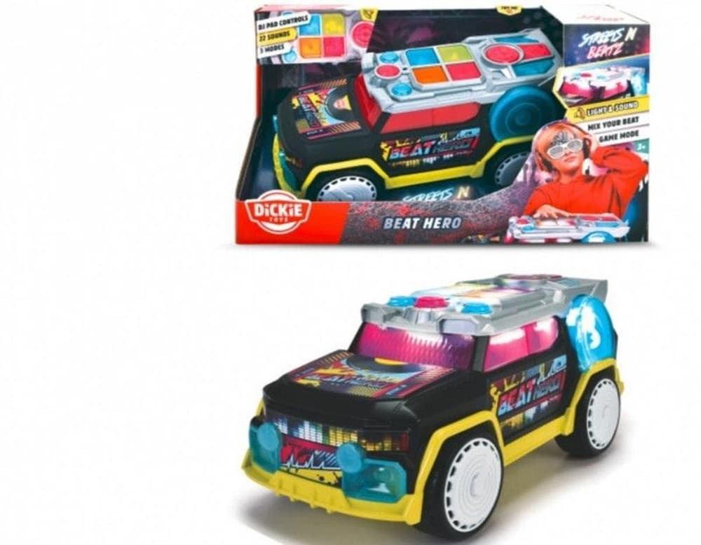 Dickie Toys Beat Hero Muzyczny Model 33,5 cm Światła