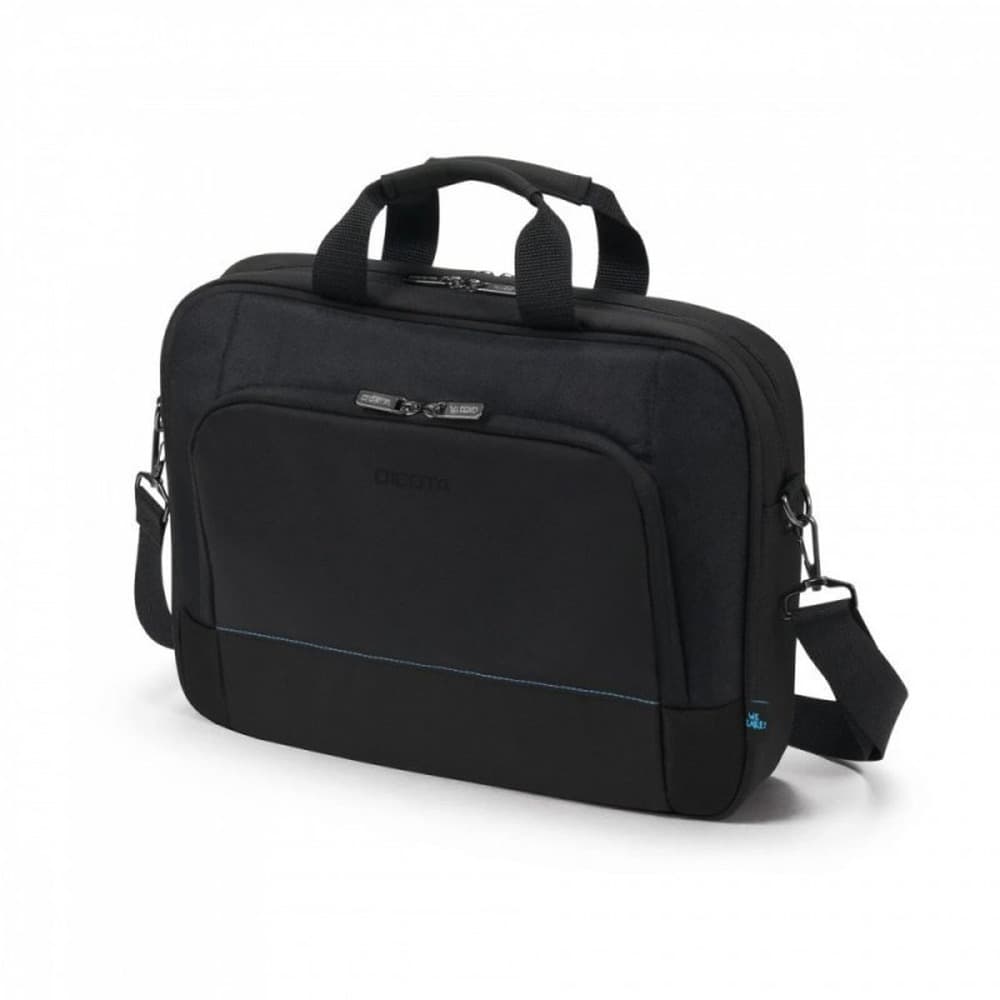 DICOTA D3250805 Torba na Laptop 17.3" Aktówka Czarna Poliester Recykling